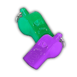 ANGELES SILBATO ARBITRO PLASTICO 24 PIEZAS COLORES
