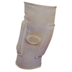 CAMPEON RODILLERA ELASTICA PARA MEÑISCOS CON PROTECCION TEXTURIZADA O BLANCA PIEZA
