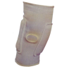 CAMPEON RODILLERA ELASTICA PARA MEÑISCOS CON PROTECCION TEXTURIZADA O BLANCA PIEZA
