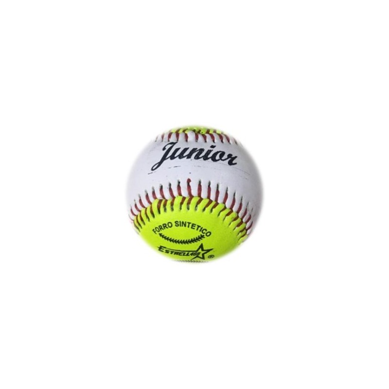 ESTRELLA PELOTA DE BEIS BOL JUNIOR COLOR SINTETICO