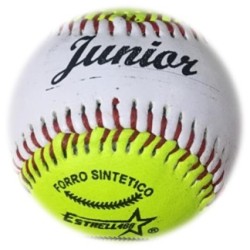 ESTRELLA PELOTA DE BEIS BOL JUNIOR COLOR SINTETICO