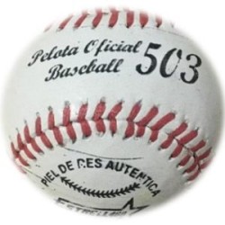 ESTRELLA PELOTA DE BEIS BOL OFICIAL PIEL DE RES M-503