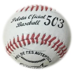 ESTRELLA PELOTA DE BEIS BOL OFICIAL PIEL DE RES M-503