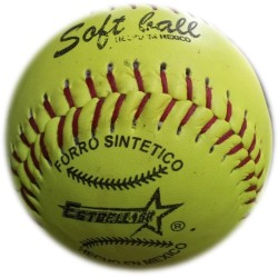 ESTRELLA PELOTA DE SOFTBOL SINTETICA