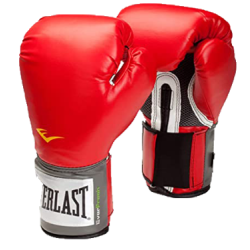 EVERLAST GUANTES DE BOX 16 ONZAS PRO STYLE ROJO