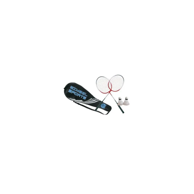 GIMBEL JUEGO DE BADMINTON 2 RAQUETAS Y 2 GALLITOS