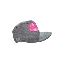 GORRA BATMAN GRIS/ROSA UNITALLA M-001