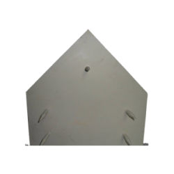 HOME PLATE DE HULE CON HERRAJES PARA BEISBOL