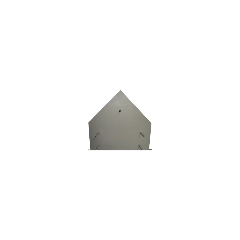 HOME PLATE DE HULE CON HERRAJES PARA BEISBOL