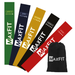 MAXFIT BANDAS DE RESISTENCIA 5 PIEZAS