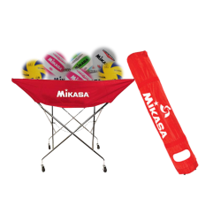 MIKASA CARRO BALONERO DE ALUMINIO PARA 24 BALONES