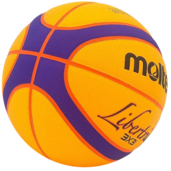 MOLTEN BALON BASQUET BOL GIUGIARO 3X3  No.6 PIEL SINTETICA