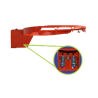 NIMBLE ARO DE BASQUETBOL ABATIBLE LIGERO CON 2 RESORTE PIEZA