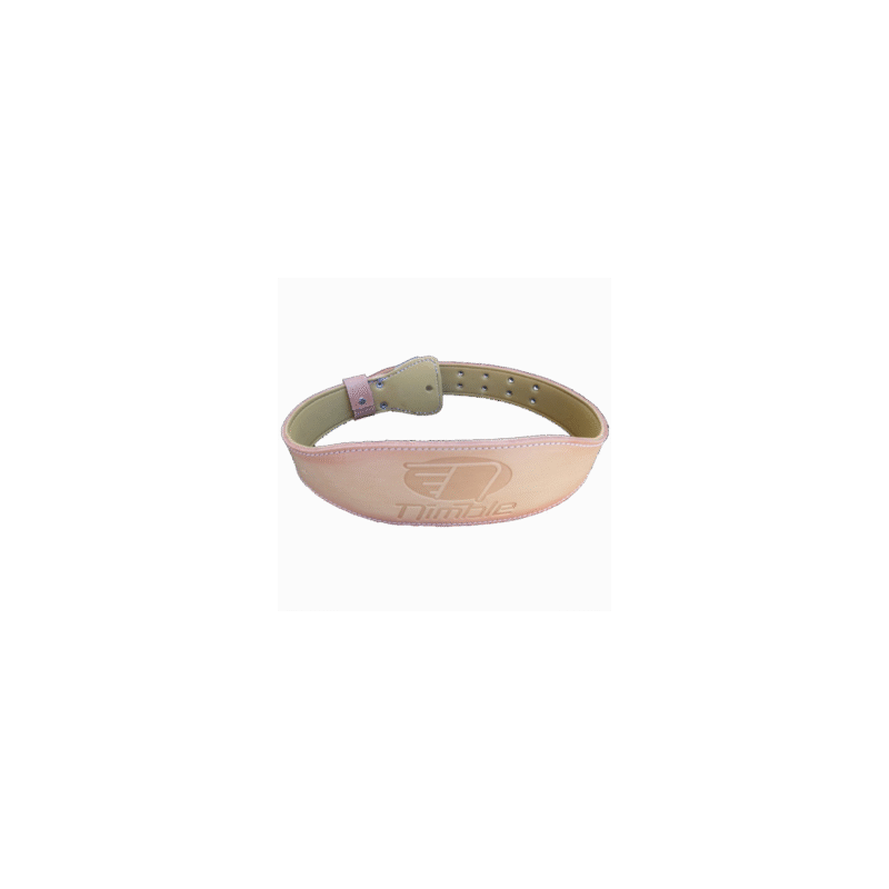 NIMBLE CINTURON PARA PESAS DE CUERO C/FORRO NEOPRENO EXT-GDE