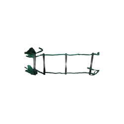 NIMBLE ESCALERA LINEAL CON ESCALONES DE PLASTICO 5M