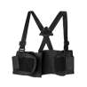 NIMBLE FAJA SACRO LUMBAR CON TIRANTES NEGRA