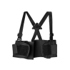 NIMBLE FAJA SACRO LUMBAR CON TIRANTES NEGRA