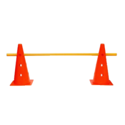 NIMBLE JUEGO DE VALLA CON CONOS DE 41 CM