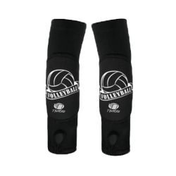 NIMBLE PAR DE MANGAS DE PROTECCION PARA VOLEIBOL NEGRA UNITALLA