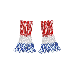 NIMBLE RED PARA ARO DE BASQUETBOL MACRAME TRICOLOR PAR