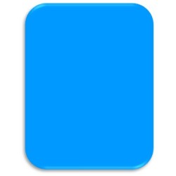 NIMBLE TARJETA DE ARBITRO DE PLASTICO AZUL