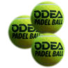 ODEA PELOTA DE PADEL CAJA CON 3 PIEZAS