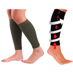 RACOTEX PAR DE TUBO DE COMPRESION PARA PANTORRILLA