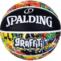 SPALDING BALON BASQUET BOL GRAFFITI RAINBOW No. 5
