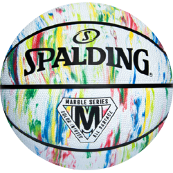 SPALDING BALON BASQUET BOL MARBLE BLANCO HULE No.7